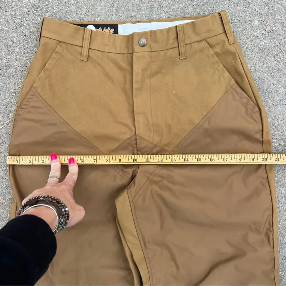 VTG 80s Gamehide Brushbuster II Brown Men's Field Hunting Pants TAG 32 (29x27)